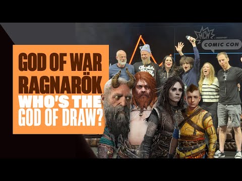 Who’s the God of Draw? MCM Comic-Con panel + interview with the cast of God of War Ragnarok