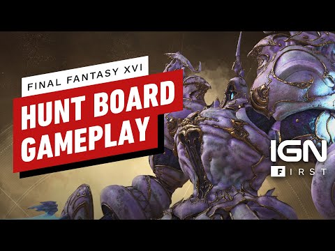 Final Fantasy 16: A Closer Look at Hunt Battles – IGN First