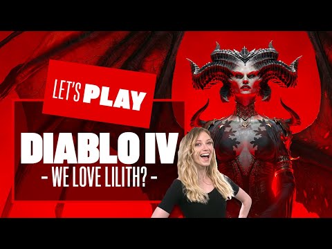 Let’s Play Diablo 4 – WE LOVE LILITH?! DIABLO 4 PS5 GAMEPLAY