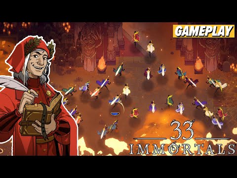 33 Immortals Is Like 33-Player Hades, Which, Whoa | 4 Minutes of Gameplay