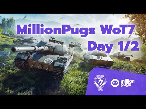 MillionPugs WoT7v7 #11 Finals Day 1