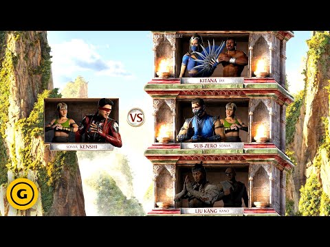 Mortal Kombat 1 Tower Gameplay | Online Stress Test