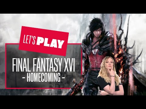 Let’s Play Final Fantasy 16 part 4! Final Fantasy XVI Playstation 5 Gameplay