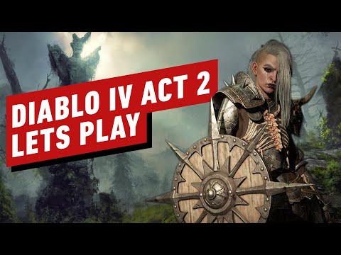 Diablo 4: Act 2 Story, Dungeons, & Sidequests – Let’s Play