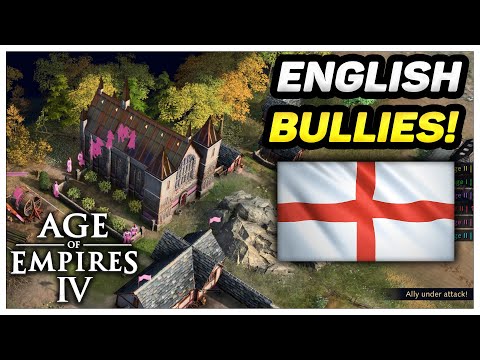 I BULLIED them as English in Age of Empires 4 Nomad!