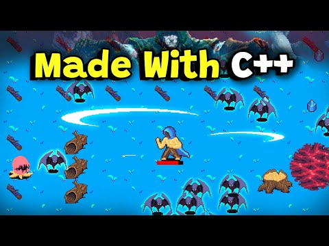 I Made Vampire Survivors in C++ from Scratch