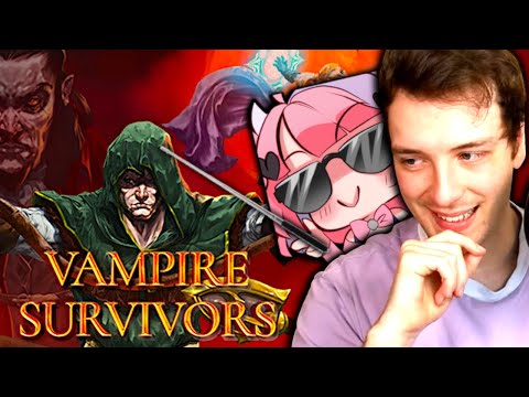 Ironmouse Introduces Me To Vampire Survivors