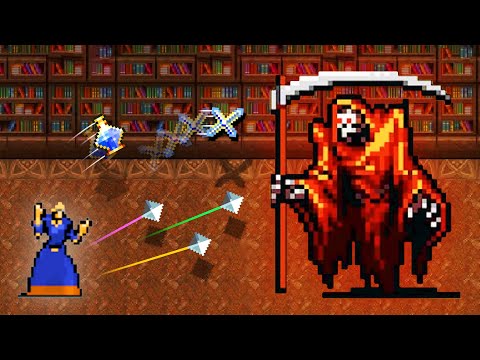 Killing The Grim Reaper WITHOUT CHEATING! – Vampire Survivors