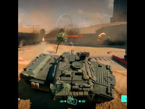 La sorprendente física del tanque en Battlefield 2042