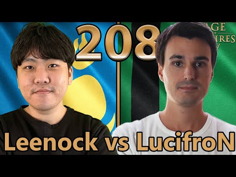 Leenock 🇰🇷 (Mongolen) vs LucifroN 🇪🇸 (Delhi) – Age of Empires 4 – Cast 208 [Deutsch/4K]
