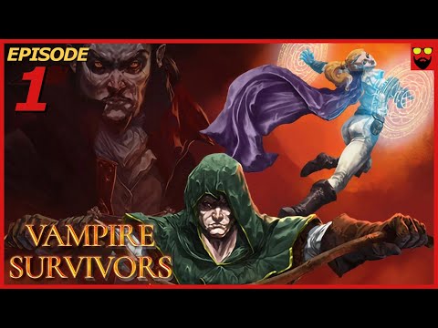 Let's Play Vampire Survivors – Fresh Run – Part 1 – Gameplay Walkthrough