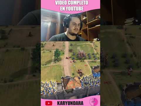 Lluvia de flechas en Age of Empires 4
