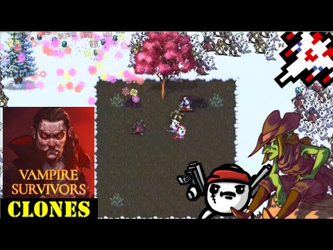 LOS MEJORES CLONES de VAMPIRE SURVIVORS que he podido jugar 🧛‍♀️