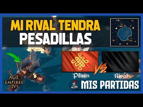 Mi RIVAL tendrá PESADILLAS | Chinos | Age of Empires 4