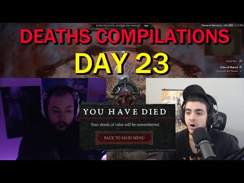 MORE PEOPLE LOSING LEVEL 100 CHARACTER / Hardcore Deaths Compilation Day 23