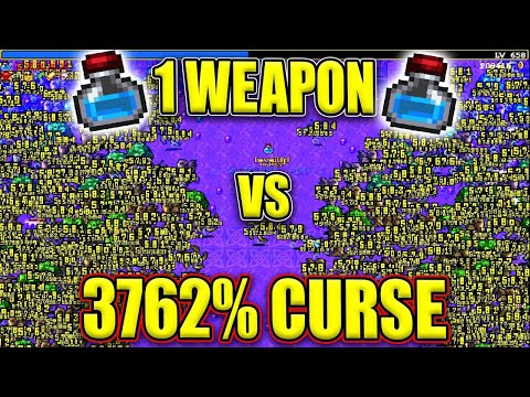 Most OP Weapon Continental Santa Water VS 3700% Curse in Vampire Survivors