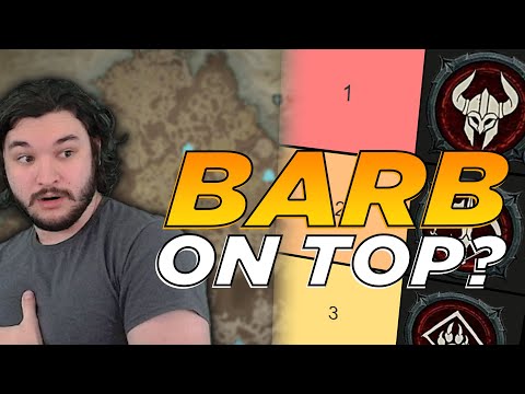 NEW POST NERFS Community Tier List! Barbarian STILL the BEST CLASS? | Diablo 4