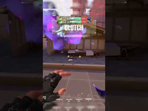PLAYING AIMLABS IN RANKED | SOVA 4K CLUTCH | VALORANT RANKED #shorts #valorant #aim #sova