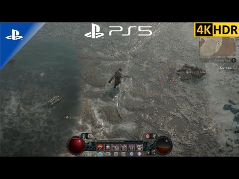 (PS5) Diablo 4 – 10 Minutes Gameplay – Barbarian – 4K60