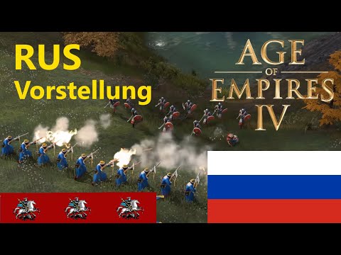 RUS | Vorstellung, Age Ups, Militär & (Anti-)Strategien | Age of Empires 4 [Deutsch]