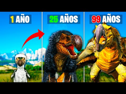¡SOBREVIVÍ 100 AÑOS siendo un DODO en ARK Survival Evolved!