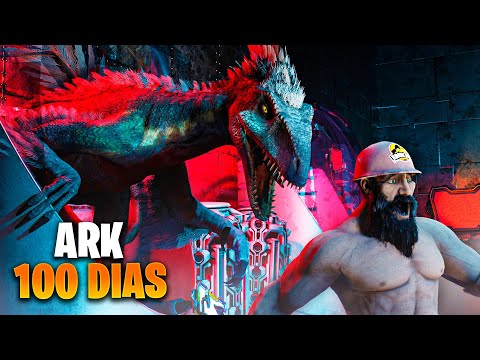 ¡SOBREVIVÍ 100 DÍAS en ARK Survival Evolved CREANDO un PARQUE JURÁSICO!