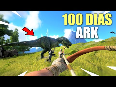 SOBREVIVIENDO 100 DIAS en ARK Survival Evolved | *DIAS DE TAMEOS* #2