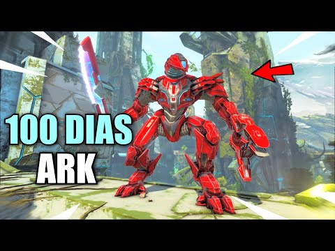 ¡SOBREVIVIENDO 100 DIAS en ARK Survival Evolved! MEK, TAMEOS Y COSAS TEK EXTINCTION #18