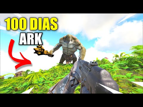 ¡SOBREVIVO 100 DIAS en una ISLA DESIERTA en ARK Survival Evolved en HARDCORE! #6