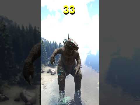 SOY GODZILLA DURANTE 1 MINUTO en ARK Survival Evolved