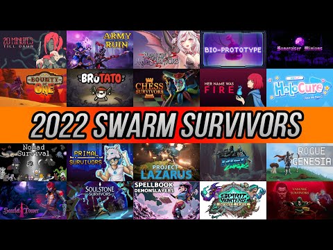 The 2022 Swarm Survivor Awards (Best Vampire Survivors Style Games)
