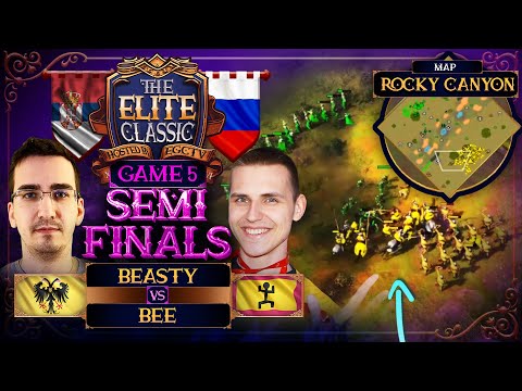 The Elite Classic: Beasty vs 3D!Bee G5, Semifinals Bo7 | Age Of Empires 4