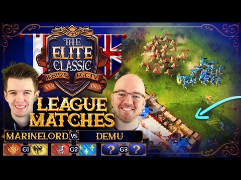The Elite Classic: MarineLorD vs DeMu, Round Robin Bo3 | Age Of Empires 4