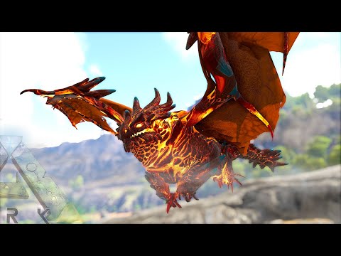 THIS NEW MAGMASAUR CAN FLY !! | HYBRIDS | ARK SURVIVAL EVOLVED