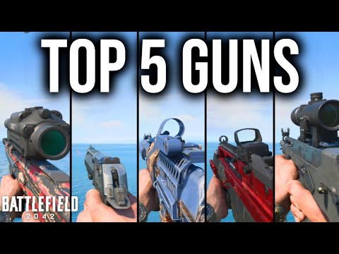 Top 5 BEST WEAPONS in Battlefield 2042! (SEASON 5)