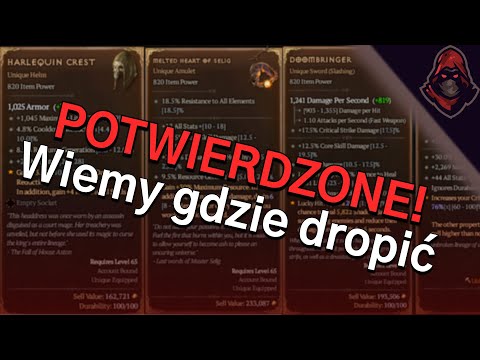 Twórcy powiedzieli gdzie je zdobyć! – Wszystkie 6 najrzadszych unikatów w Diablo IV