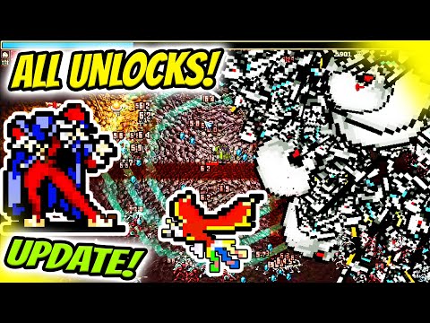 UPDATE! Unlocking EVERYTHING But It's Absolute Chaos in Vampire Survivors
