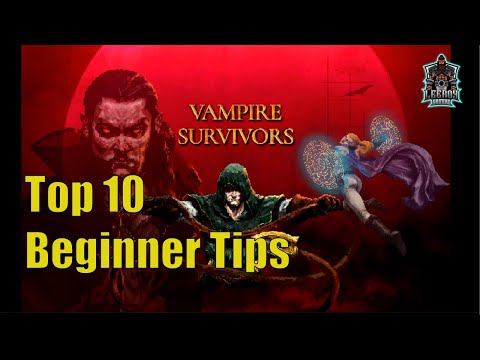 Vampire Survivors Beginner Tips – Get 30 minute Runs FAST!