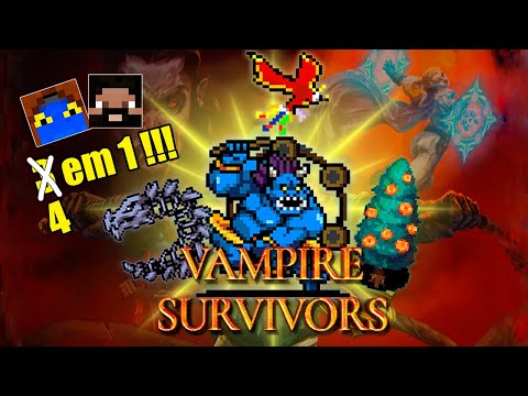 Vampire Survivors – Como liberar 4 PERSONAGENS SECRETOS: SCOREJ-ONI, GAINS, COSMO E PEPPINO