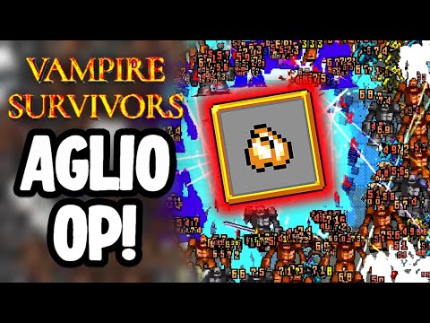 VAMPIRE SURVIVORS: con la build aglio STAI FERMO E VINCI 😱🔥