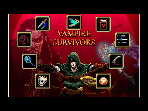 VAMPIRE SURVIVORS – EVOLUINDO TODAS AS ARMAS
