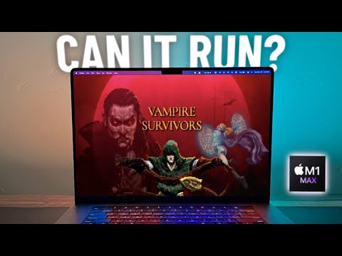 Vampire Survivors on Macbook Pro with M1 MAX
