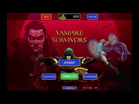 Vampire Survivors Playthrough / Longplay / Walkthrough (no commentary)