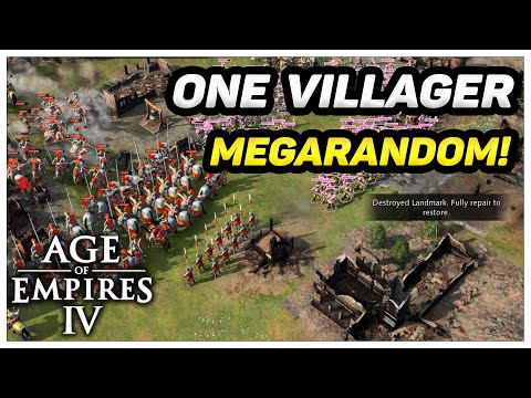 we were down to ONE VILLAGER in Age of Empires 4…. MUST WATCH!