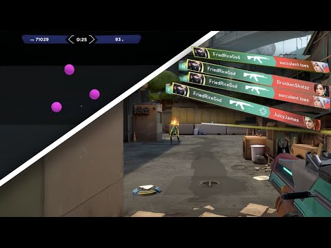 WHAT 5000 HOURS OF AIMLABS LOOKS LIKE IN VALORANT