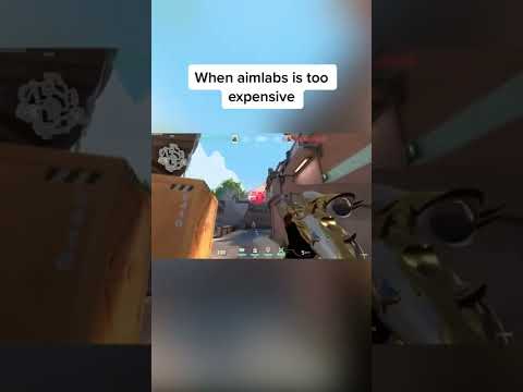 When aimlabs is too expensive 😂