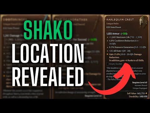WHERE to find SHAKO in Diablo 4! Dev Reveals ALL!
