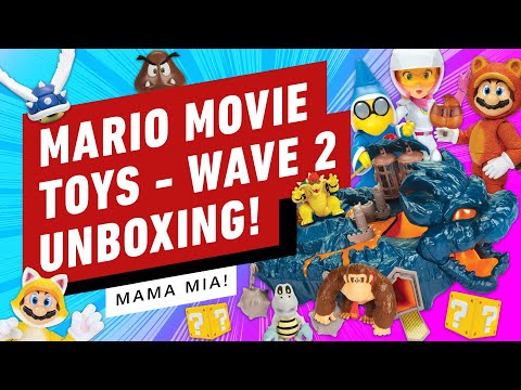 Unboxing Even MORE Super Mario Bros Movie Toys!