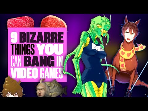 9 Bizarre Things That You Can Bang In Video Games – BEARS! GRASSHOPPERS! HORSE-MEN! POOP?!
