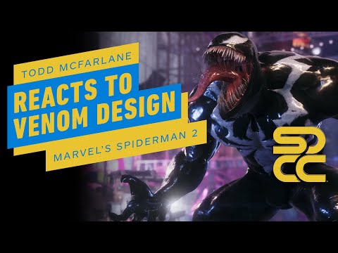 Todd McFarlane Reacts to Marvel’s Spider-Man 2 Venom | Comic Con 2023